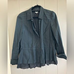 Dries Van Noten hook and eye shirt